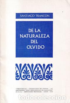 Libros de segunda mano: De la naturaleza del olvido - Santiago Tranc&oacute;n