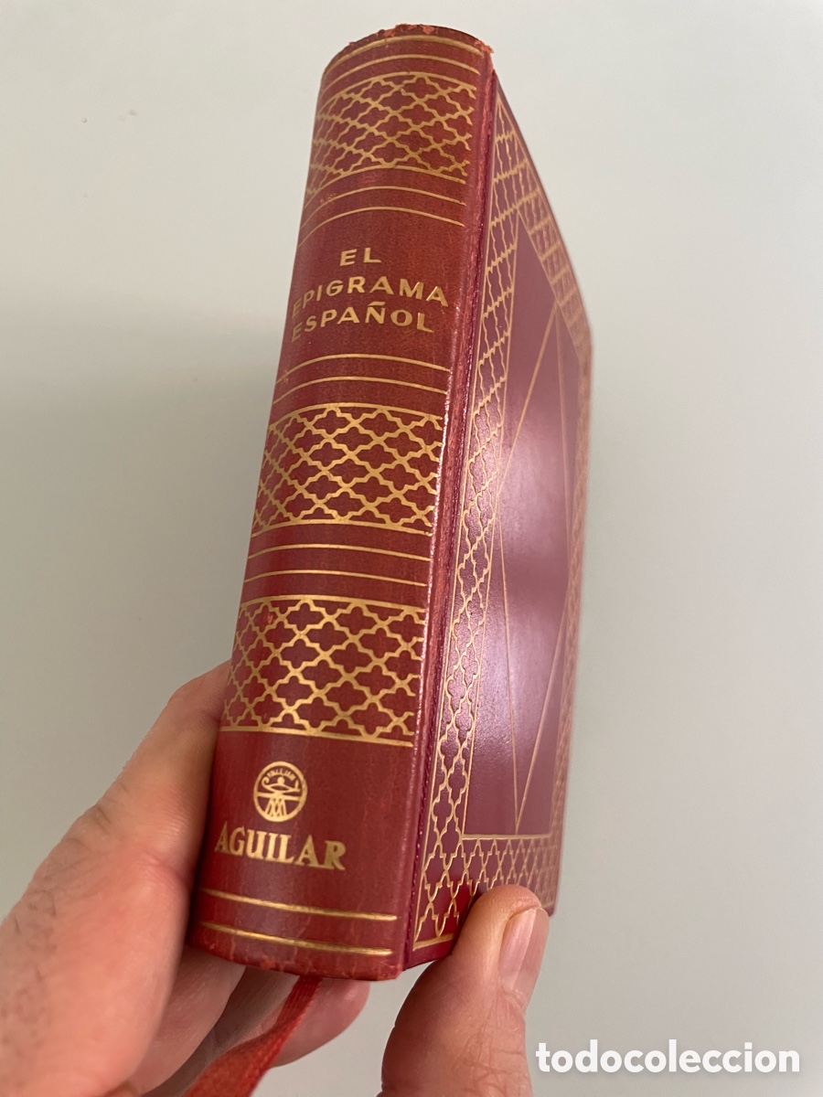 Libros de segunda mano: El Epigrama Espa&ntilde;ol. Aguilar. Joya lujo. Segunda Edicion 1946