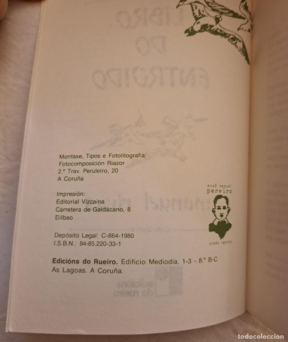 Libros de segunda mano: Libro de Entroido. Manuel Rivas. - Foto 2