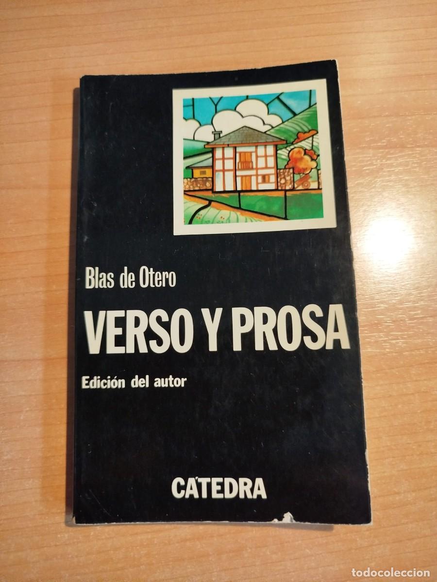 Libros de segunda mano: VERSO Y PROSA, DE BLAS DE OTERO) - Foto 1