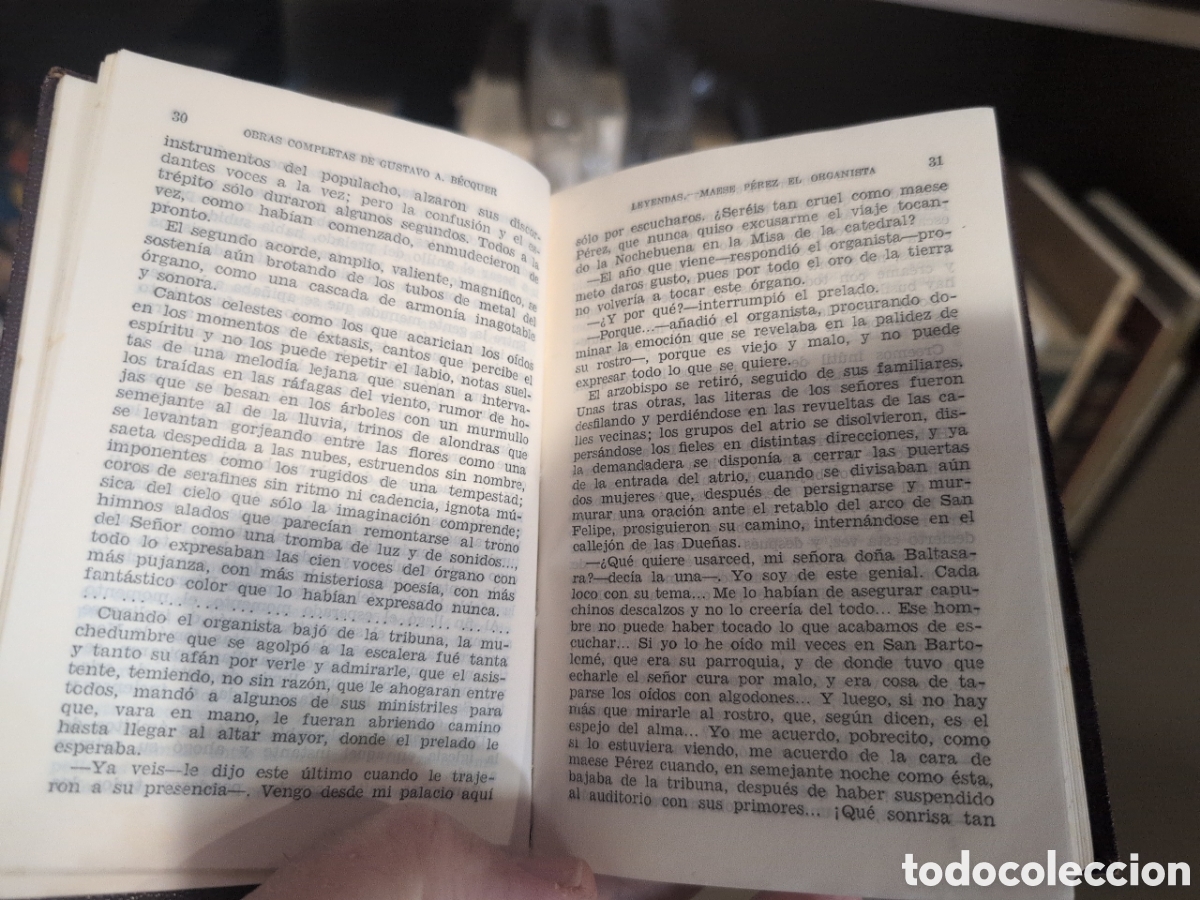 Libros de segunda mano: BECKER. OBRAS COMPLETAS. Aguilar 1940 - Foto 4