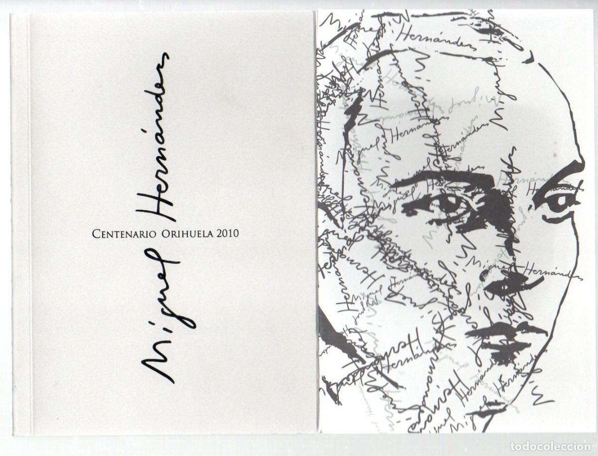 Libros de segunda mano: MIGUEL HERNANDEZ, CENTENARIO ORIHUELA 2010. - Foto 1