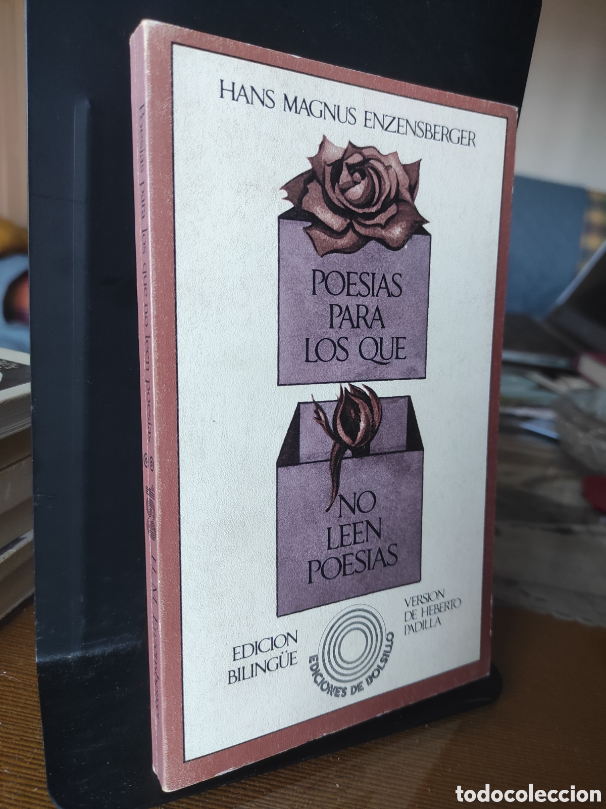 Libros de segunda mano: Poes&iacute;as para los que no leen poes&iacute;as - Magnus Enzensberger, Hans (PEDIDO MINIMO 10&euro;)
