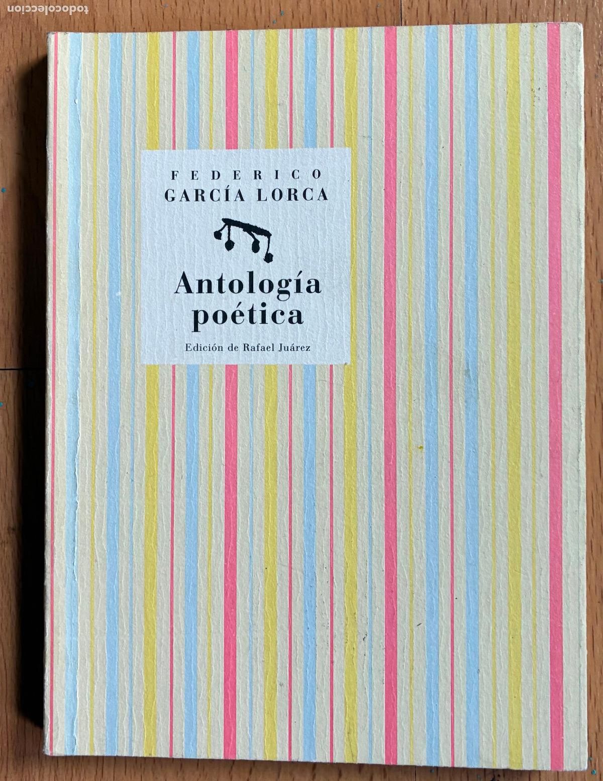 Libros de segunda mano: ANTOLOGIA POETICA, Federico Garcia Lorca, Editorial Comares