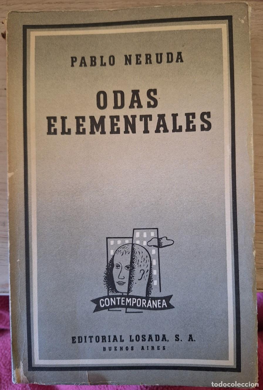 Libros de segunda mano: ODAS ELEMENTALES. - NERUDA, Pablo.