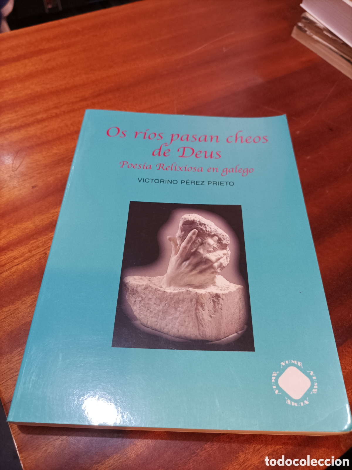 Libros de segunda mano: OS R&Iacute;OS PASAN CHEOS DE DEUS . POES&Iacute;A RELIXIOSA EN GALEGO.VICTORINO PEREZ PRIETO.