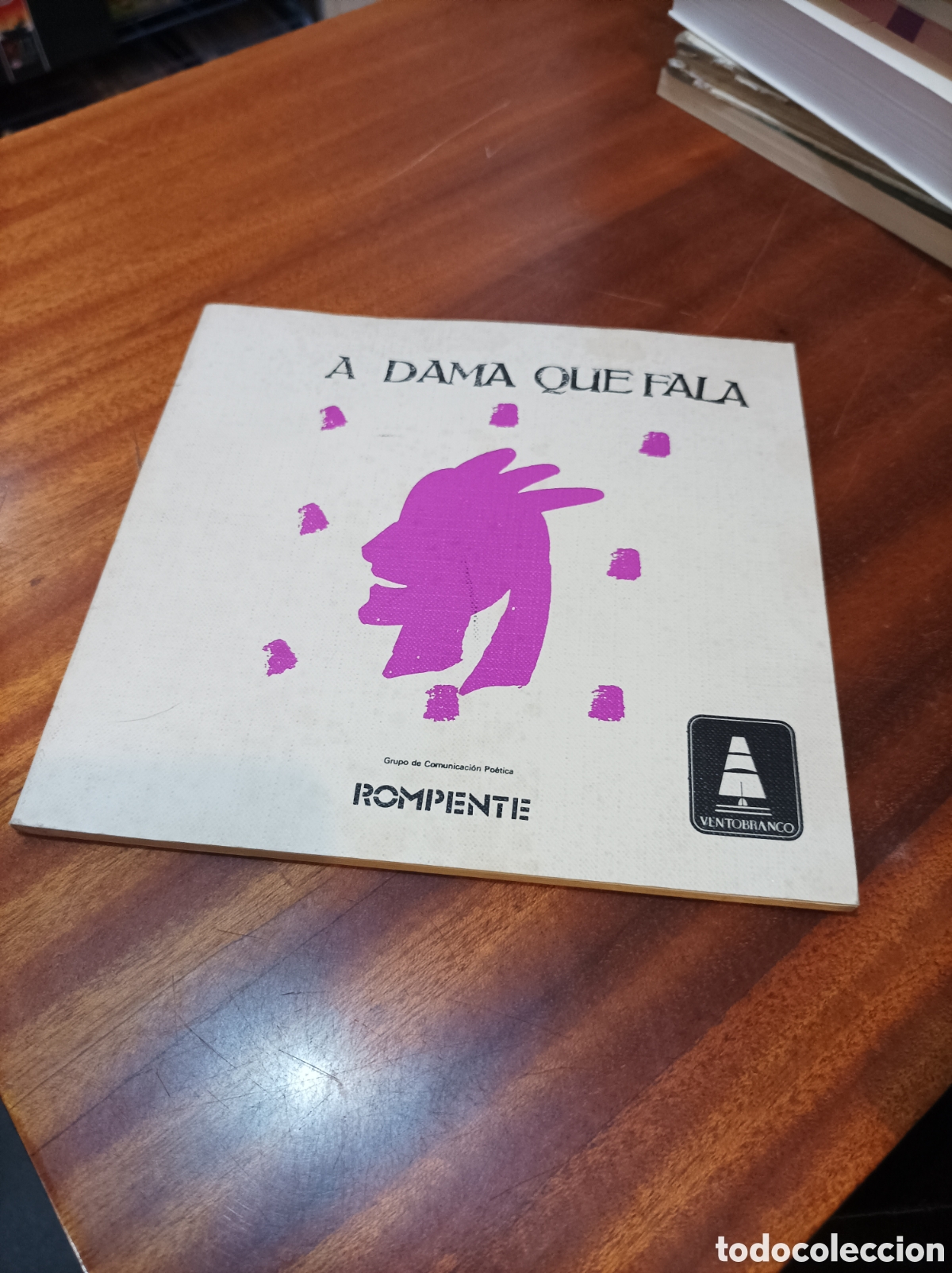 Libros de segunda mano: A DAMA QUE FALA.. GRUPO DE COMUNICACI&Oacute;N PO&Eacute;TICA ROMPIENTE .1983 EDICI&Oacute;NS XERAIS DE GALICIA
