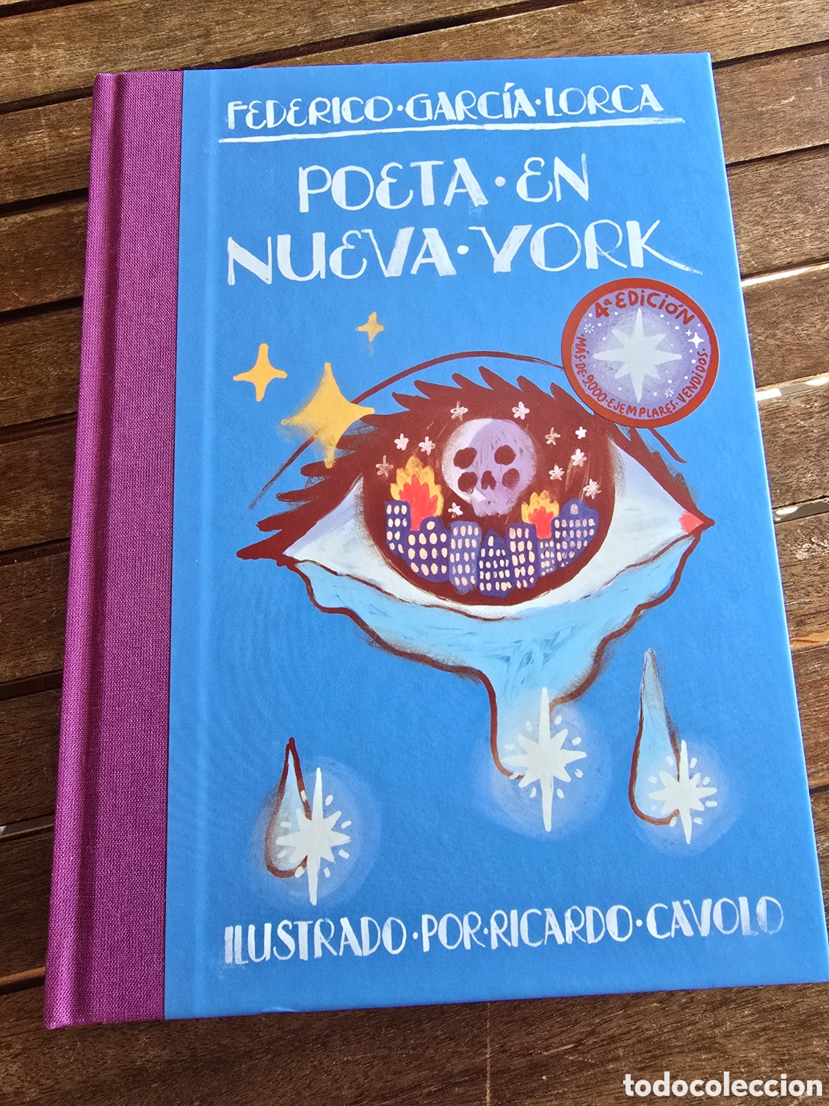 Libros de segunda mano: Poeta en Nueva York Federico Garcia Lorca Ilustraciones de Ricardo Cavolo Editorial LUNWERG 2026