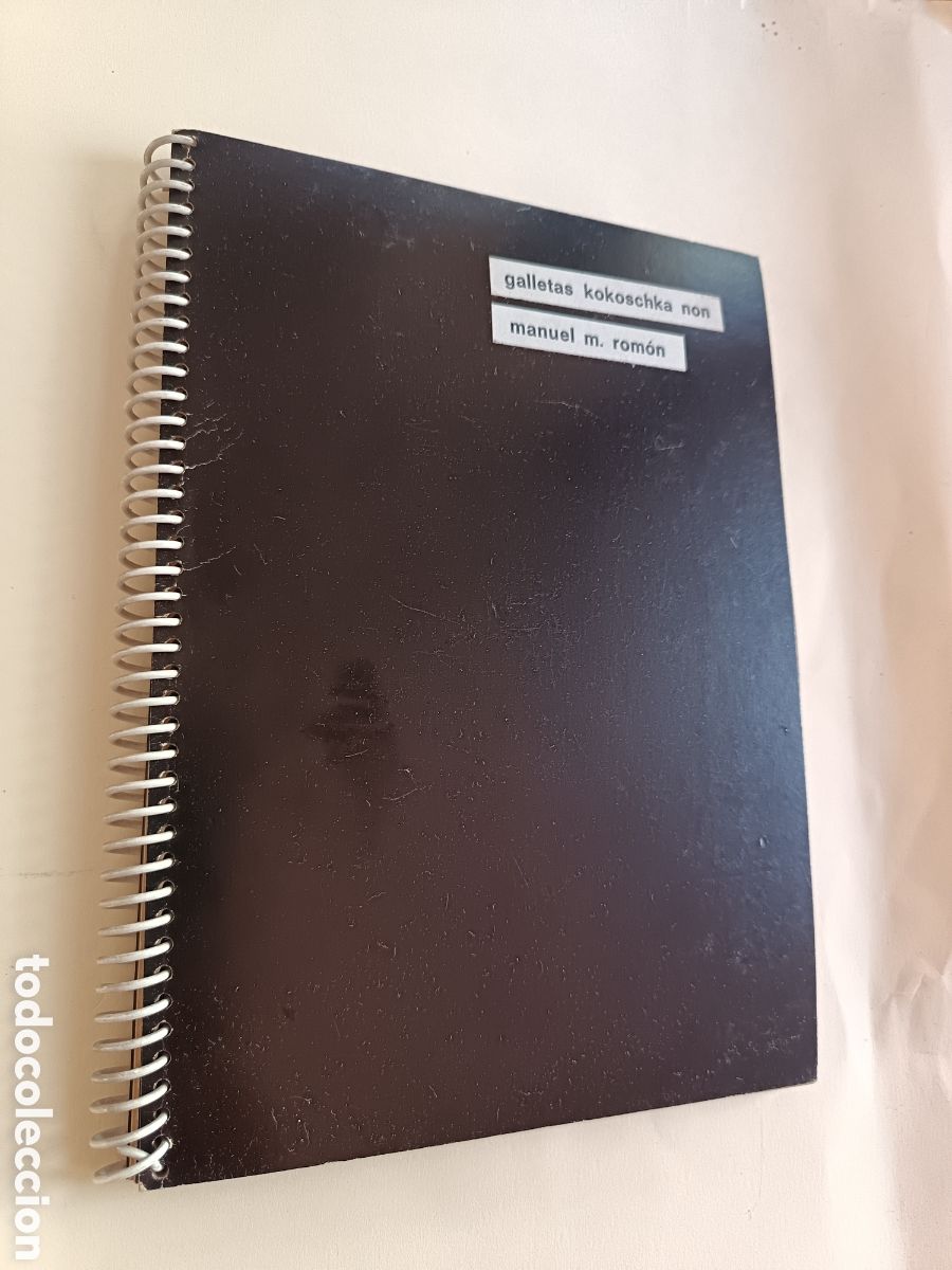 Libros de segunda mano: &rdquo;Galletas kokoschka non&rdquo;, Manuel M. Rom&oacute;n, Rompente Edici&oacute;ns, 1979, Con dedicatoria de autor