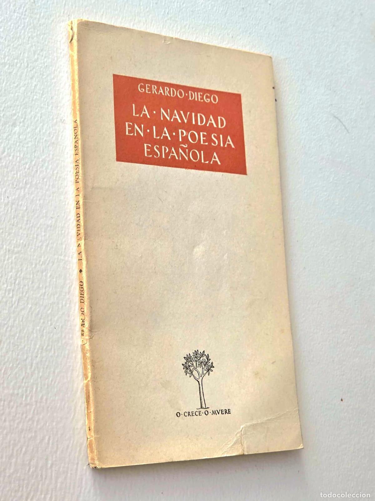 Libros de segunda mano: LA NAVIDAD EN LA POES&Iacute;A ESPA&Ntilde;OLA - GERARDO DIEGO