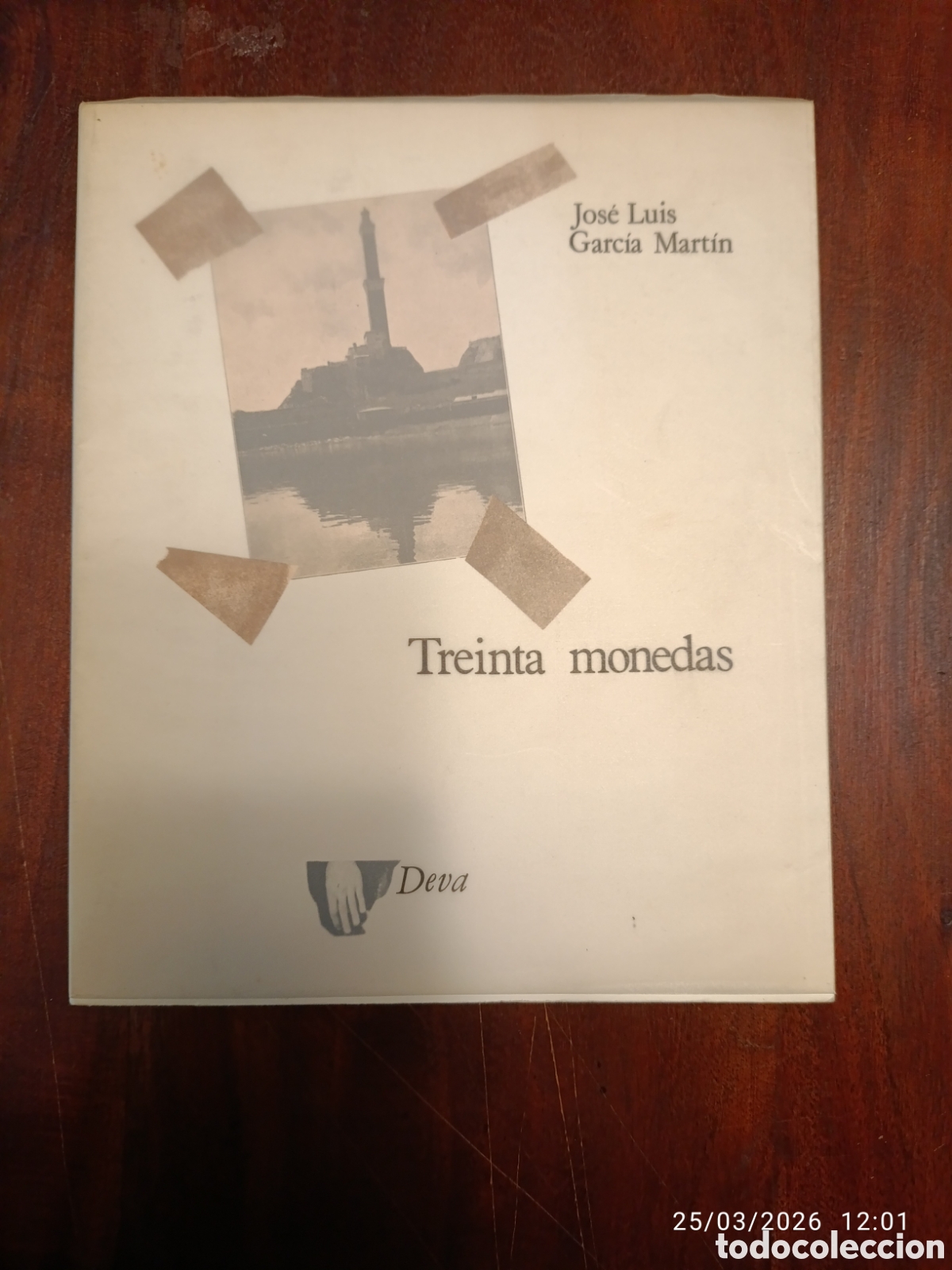 Libros de segunda mano: Treinta monedas. Jos&eacute; Luis Garc&iacute;a Mart&iacute;n. 1989