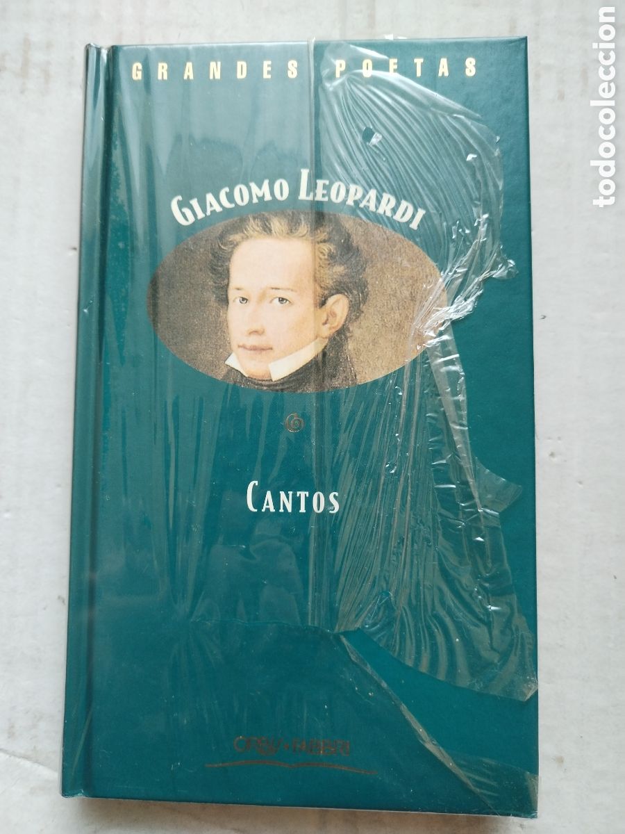 Libros de segunda mano: CANTOS/GIACOMO LEOPARDI