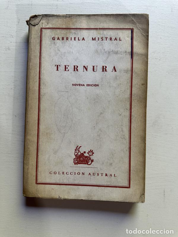 Libros de segunda mano: Ternura - Mistral Gabriela