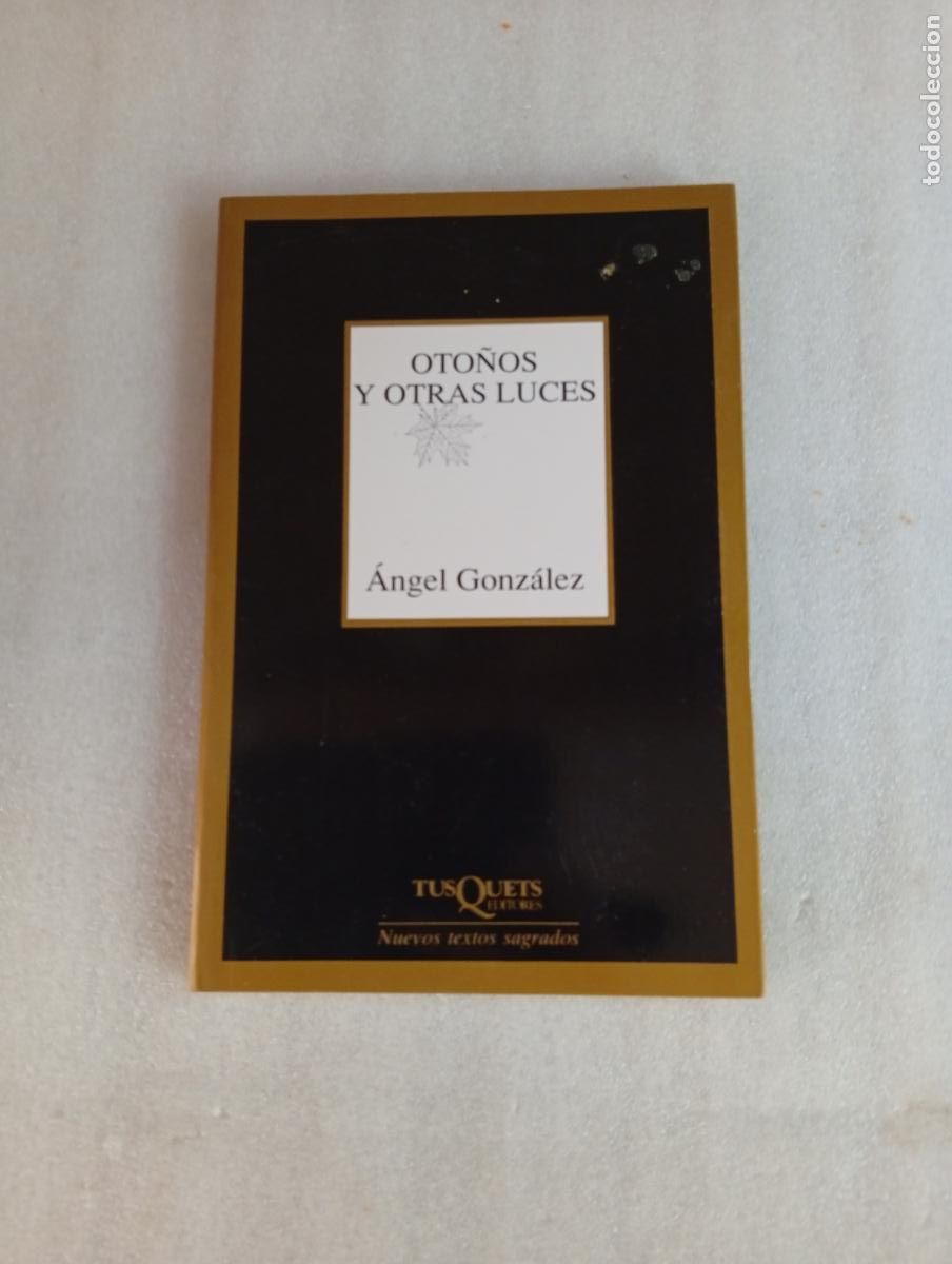 Libros de segunda mano: OTO&Ntilde;OS Y OTRAS LUCES - &Aacute;ngel Gonz&aacute;lez - Foto 1