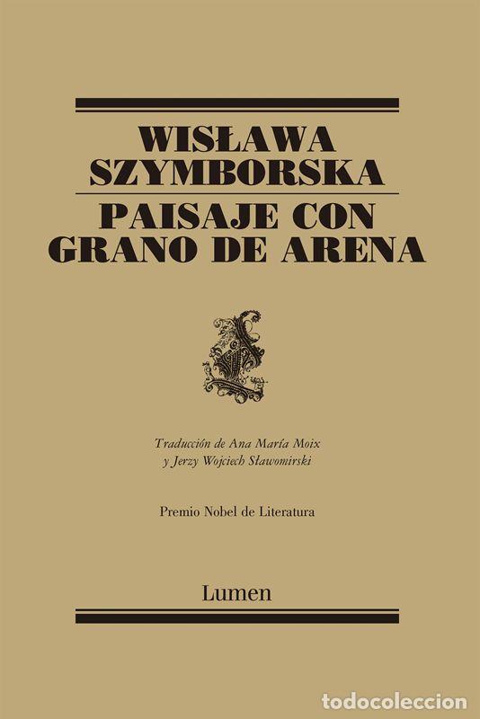 Libros de segunda mano: Paisaje con grano de arena. - Szymborska, Wislawa.