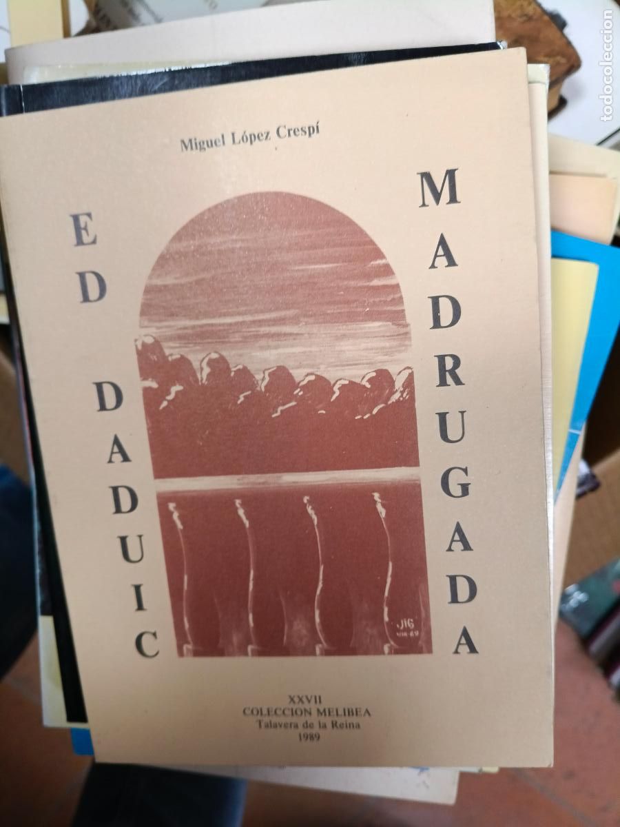 Libros de segunda mano: Miguel L&oacute;pez Cresp&iacute; - Ciudad de madrugada