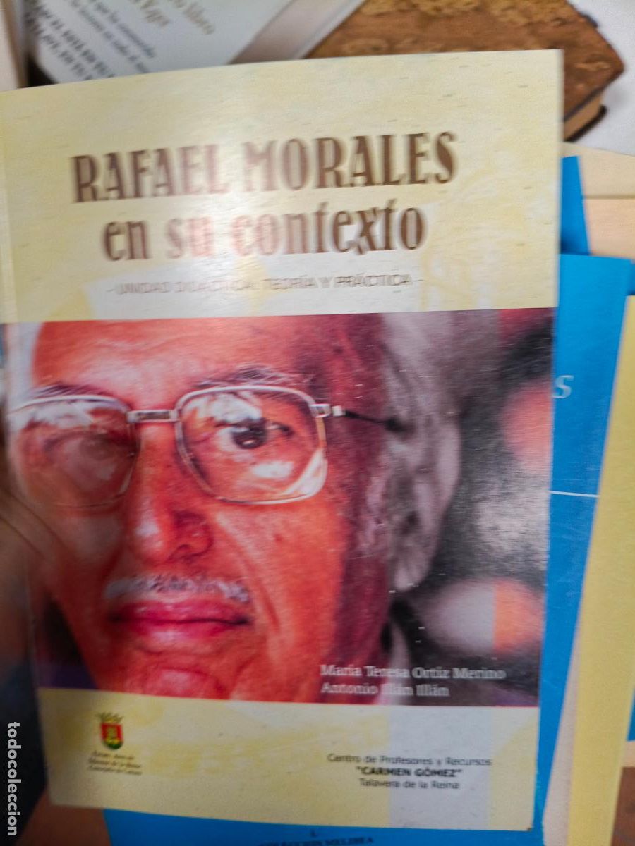 Libros de segunda mano: RAFAEL MORALES EN SU CONTEXTO UNIDAD DIDACTICA TEORIA Y PRACTICA - MARIA TERESA ORTIZ MERINO ANTONIO