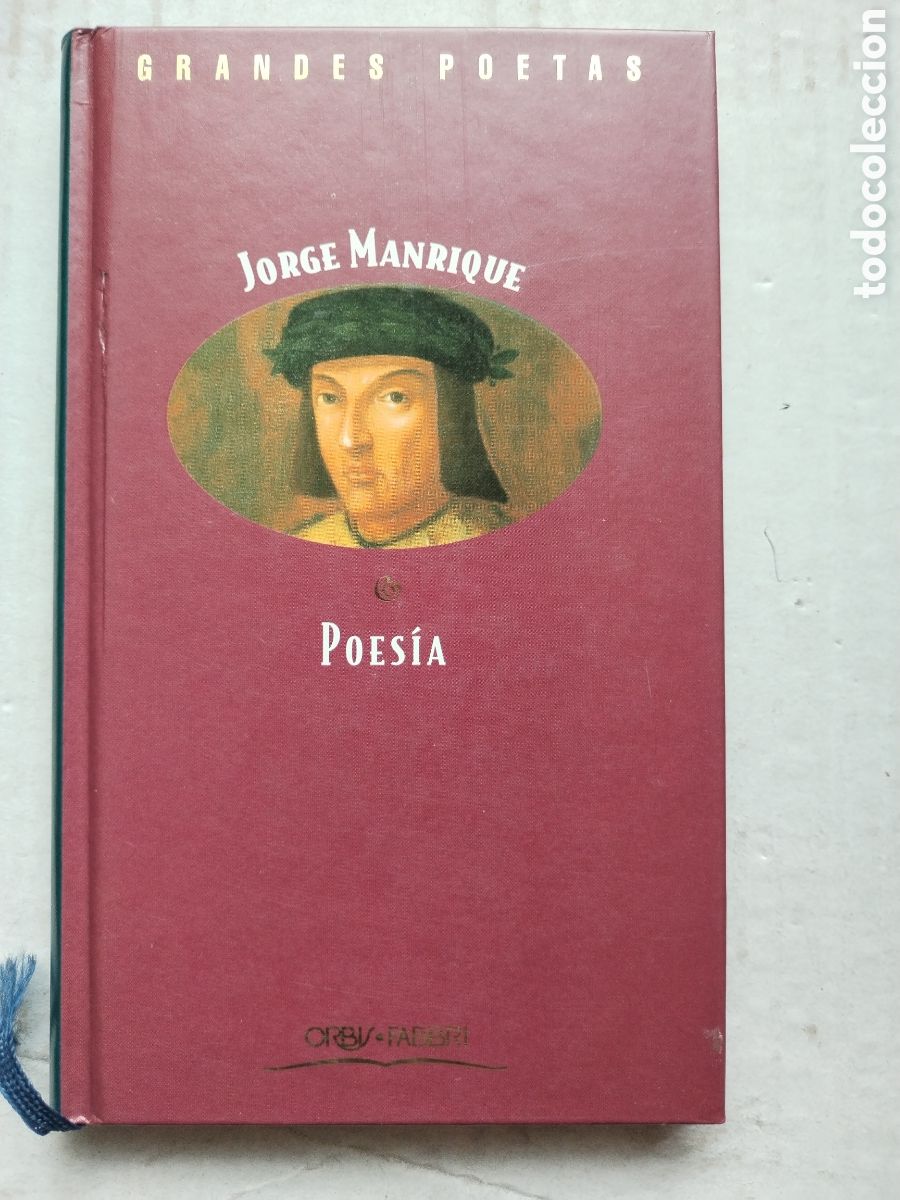 Libros de segunda mano: POESIA/JORGE MANRIQUE/GRANDES POETAS ORBIS