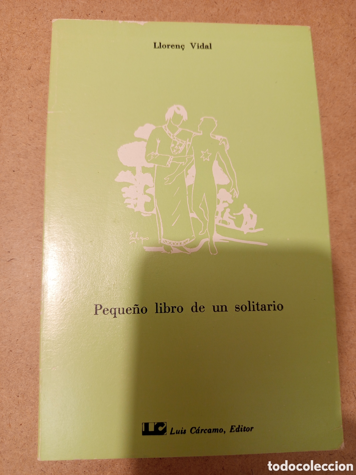 Libros de segunda mano: PEQUE&Ntilde;O LIBRO DE UN SOLITARIO (LLOREN&Ccedil; VIDAL)