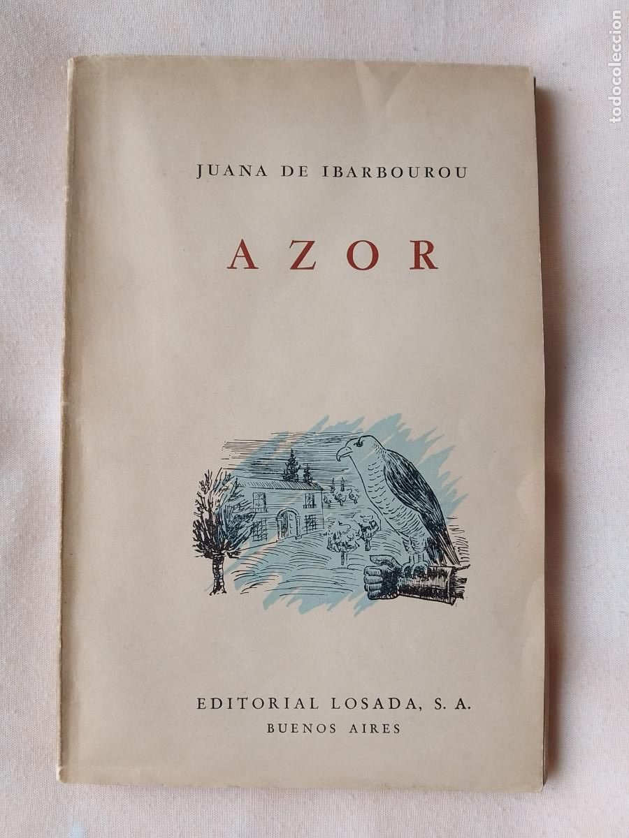Libros de segunda mano: Azor. Juana de Ibarbourou. Losada.