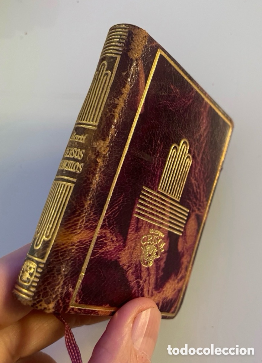 Libros de segunda mano: Jos&eacute; Mart&iacute;. Versos Selectos Crisol&iacute;n n&ordm; 28, Edici&oacute;n de lujo Aguilar 1969. Bien conservado