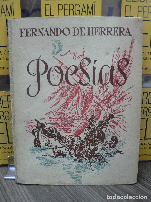 Libros de segunda mano: Poes&iacute;as - Herrera, Fernando de - Editorial Fama - 1955 - Serie po&eacute;tica