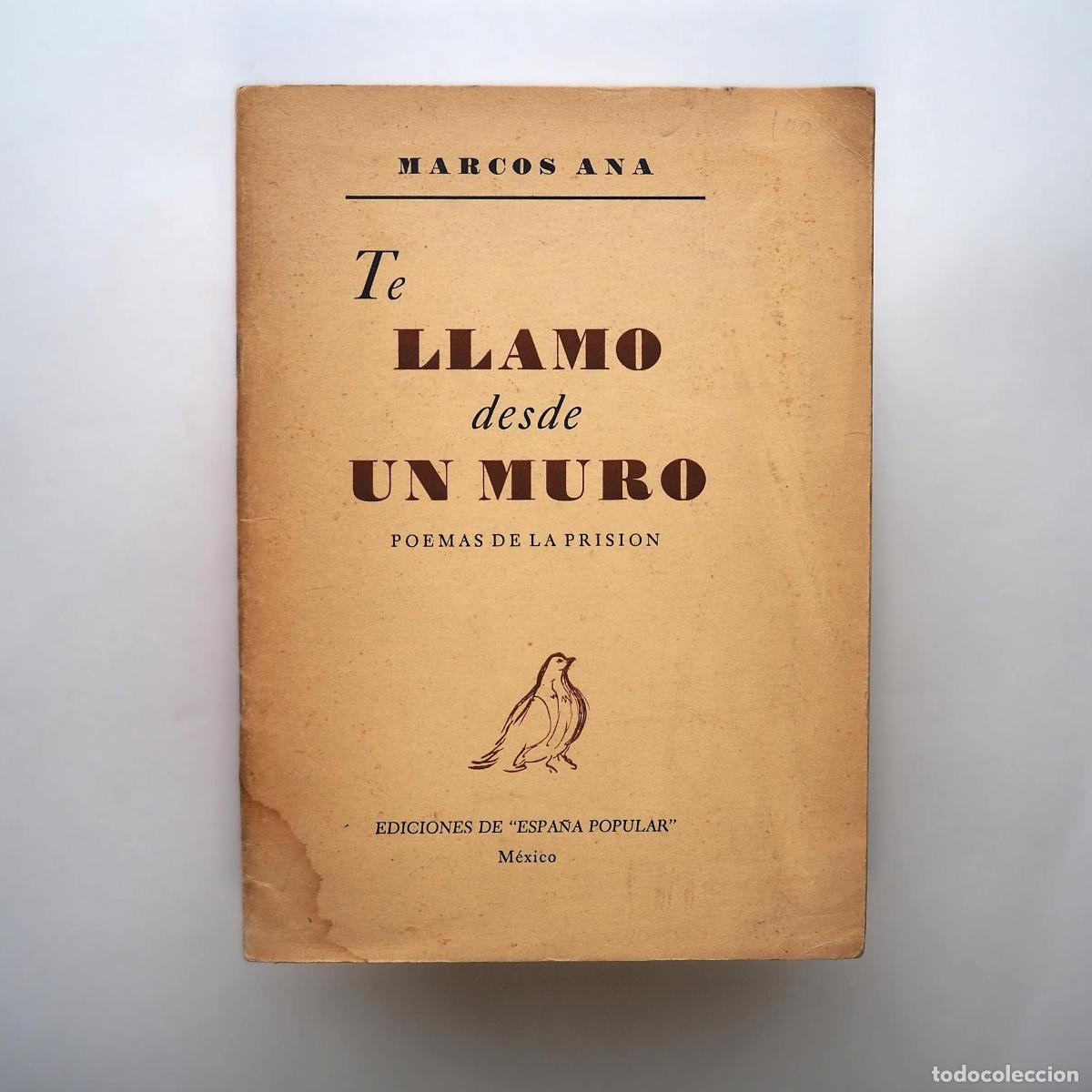 Libros de segunda mano: Te llamo desde un muro [Primera edici&oacute;n] - Ana, Marcos