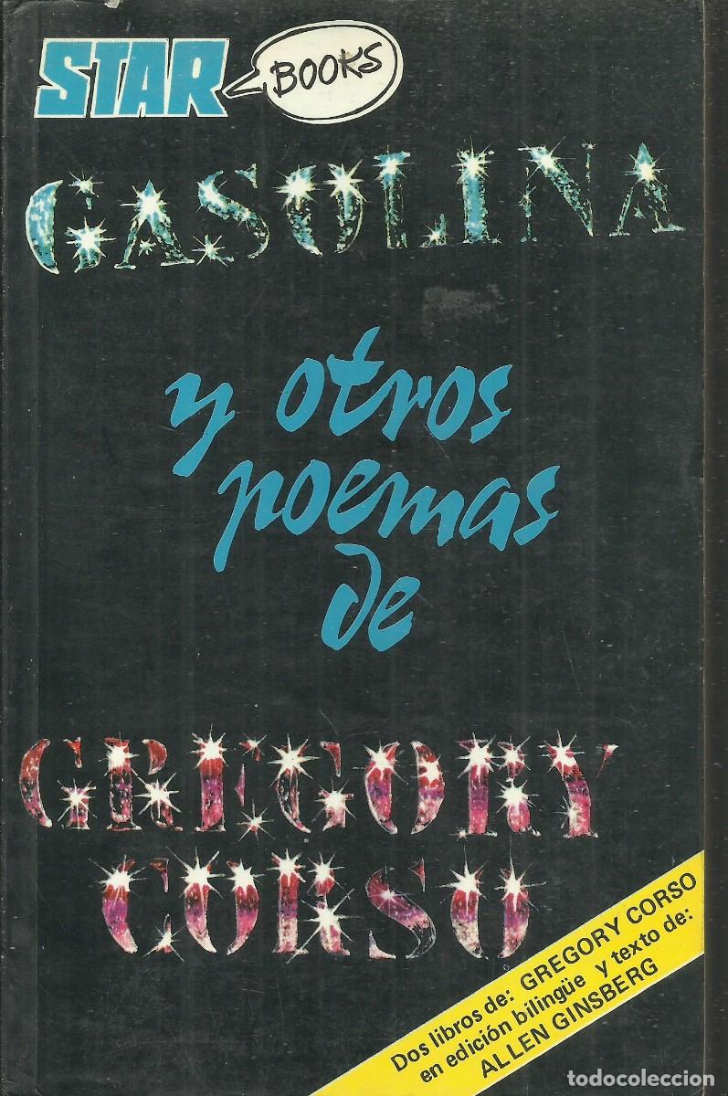 Libros de segunda mano: Gasolina y otros poemas. Gregory Corso. Ed. Star books. Edici&oacute;n bilingue