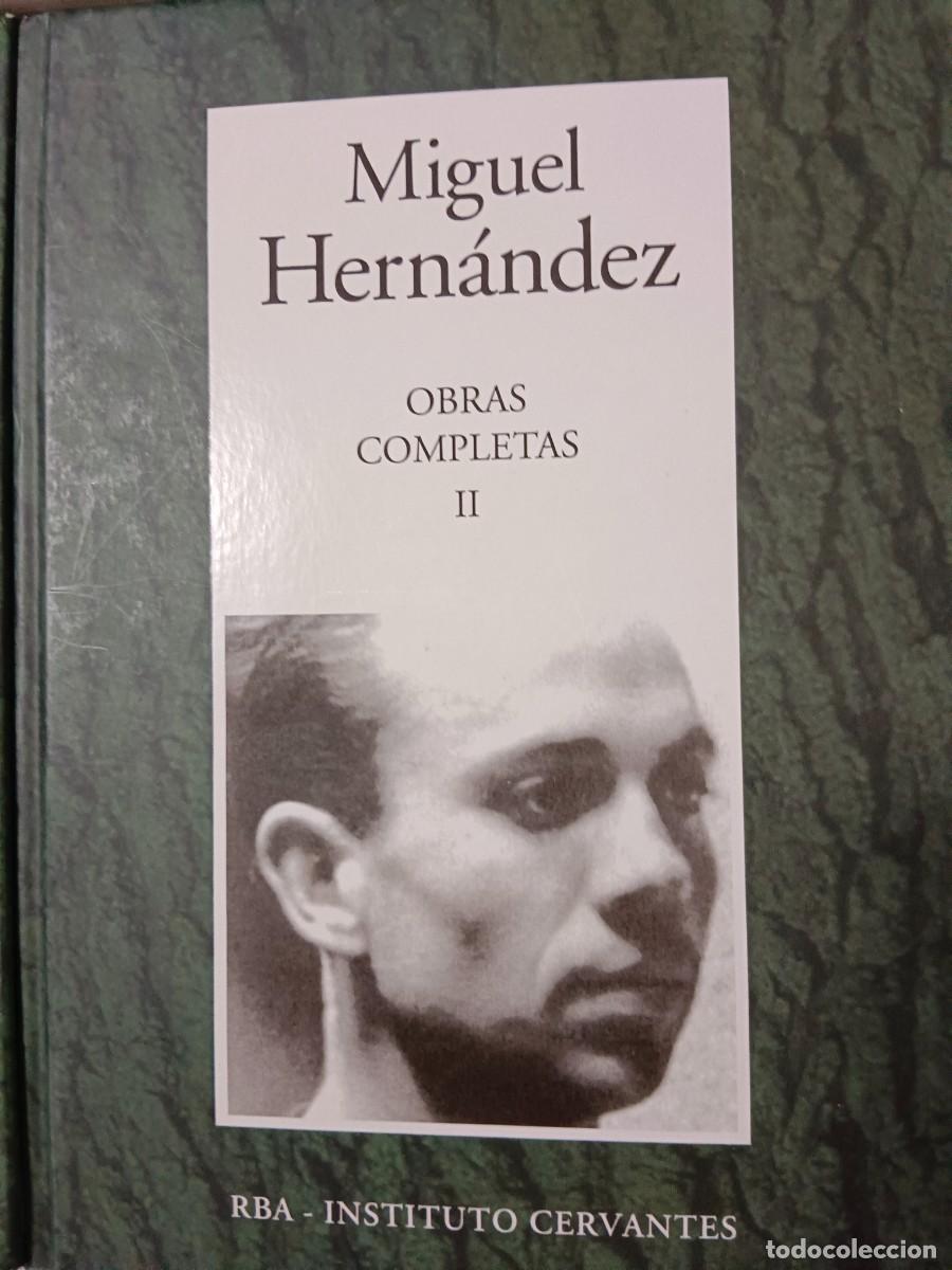 Libros de segunda mano: OBRAS COMPLETAS MIGUEL HERN&Aacute;NDEZ 3 TOMOS - Foto 6