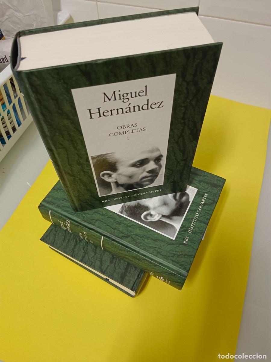 Libros de segunda mano: OBRAS COMPLETAS MIGUEL HERN&Aacute;NDEZ 3 TOMOS - Foto 13