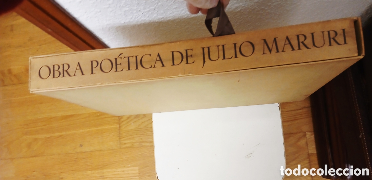 Libros de segunda mano: ​JULIO MARURI - OBRA PO&Eacute;TICA (1943-1976). Edici&oacute;n de Lujo Numerada. Dibujos de Zamorano