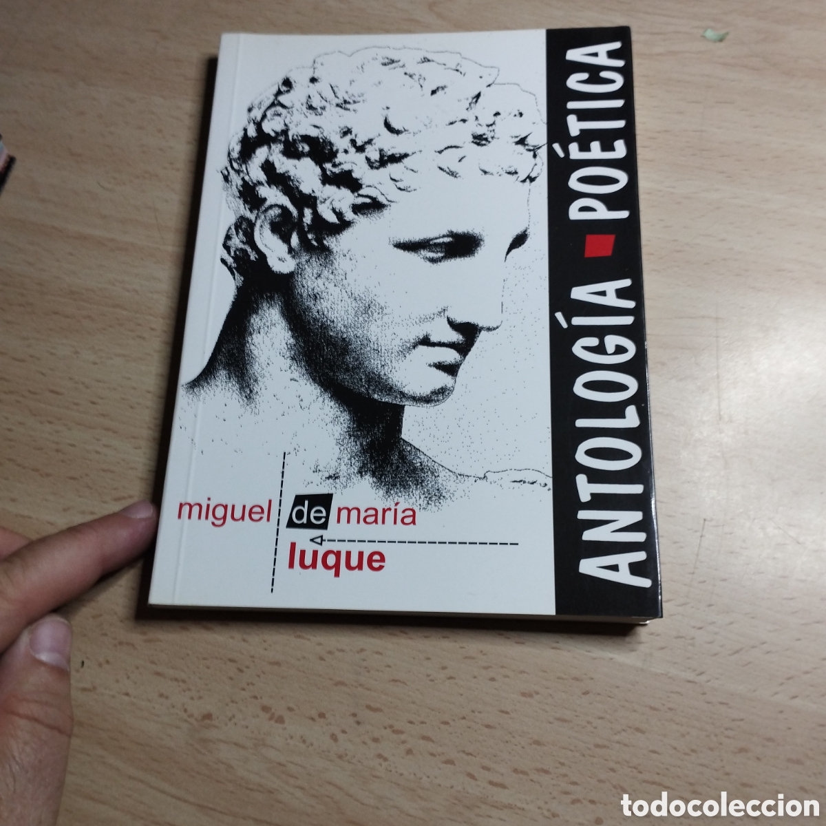 Libros de segunda mano: Antolog&iacute;a Po&eacute;tica. Miguel de Mar&iacute;a Luque. Ayto de Estepona. M&aacute;laga