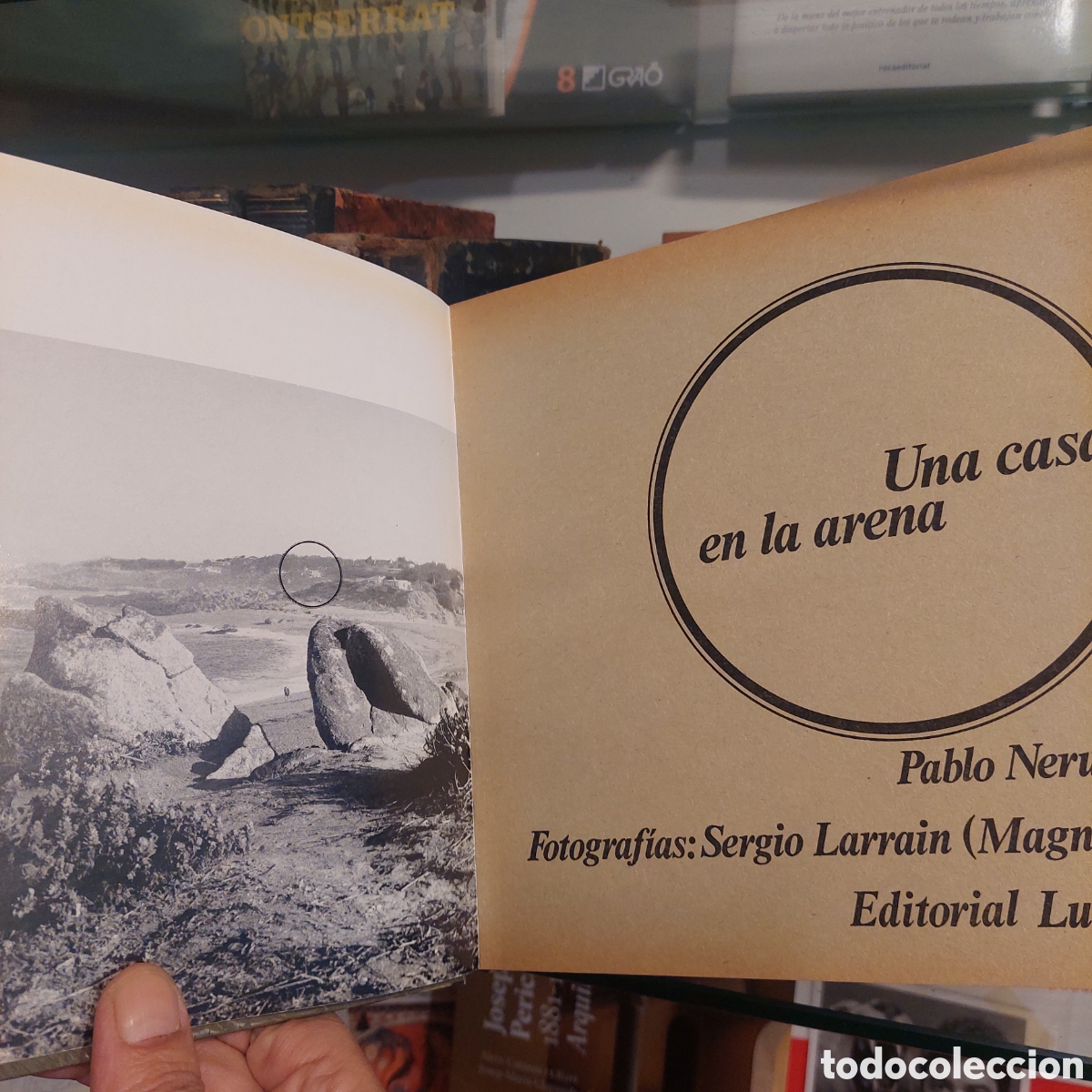 Libros de segunda mano: Una casa en la arena. Pablo Neruda. - Foto 2