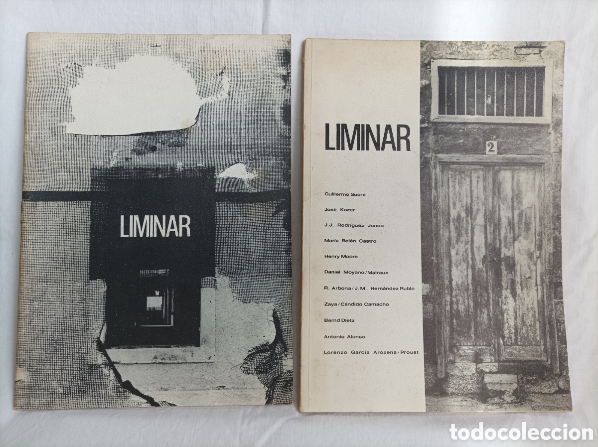 Libros de segunda mano: LIMINAR. LA LAGUNA. TENERIFE. CANARIAS. 1979. N&uacute;meros 1 y 2. Poes&iacute;a canaria.