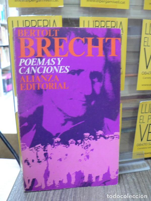Libros de segunda mano: Poemas y canciones - Bertolt Brecht - Alianza Editorial - El libro de bolsillo