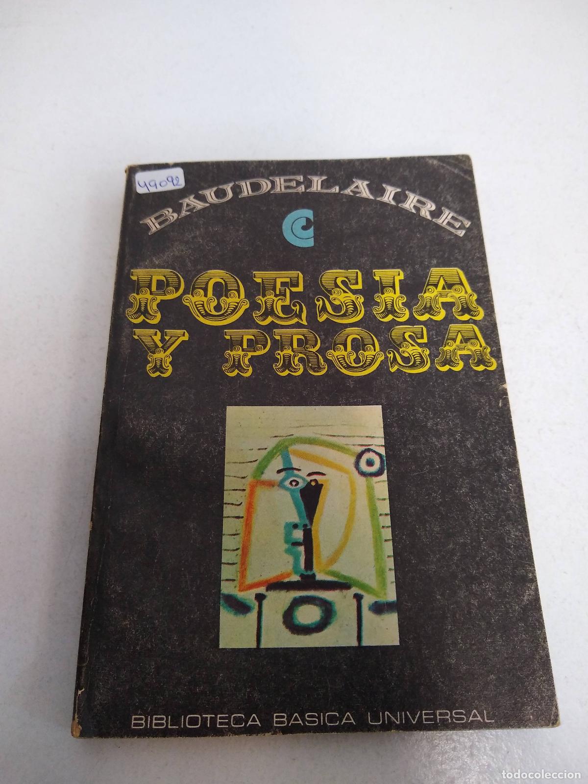 Second hand books: Poesia y prosa - Baudelaire