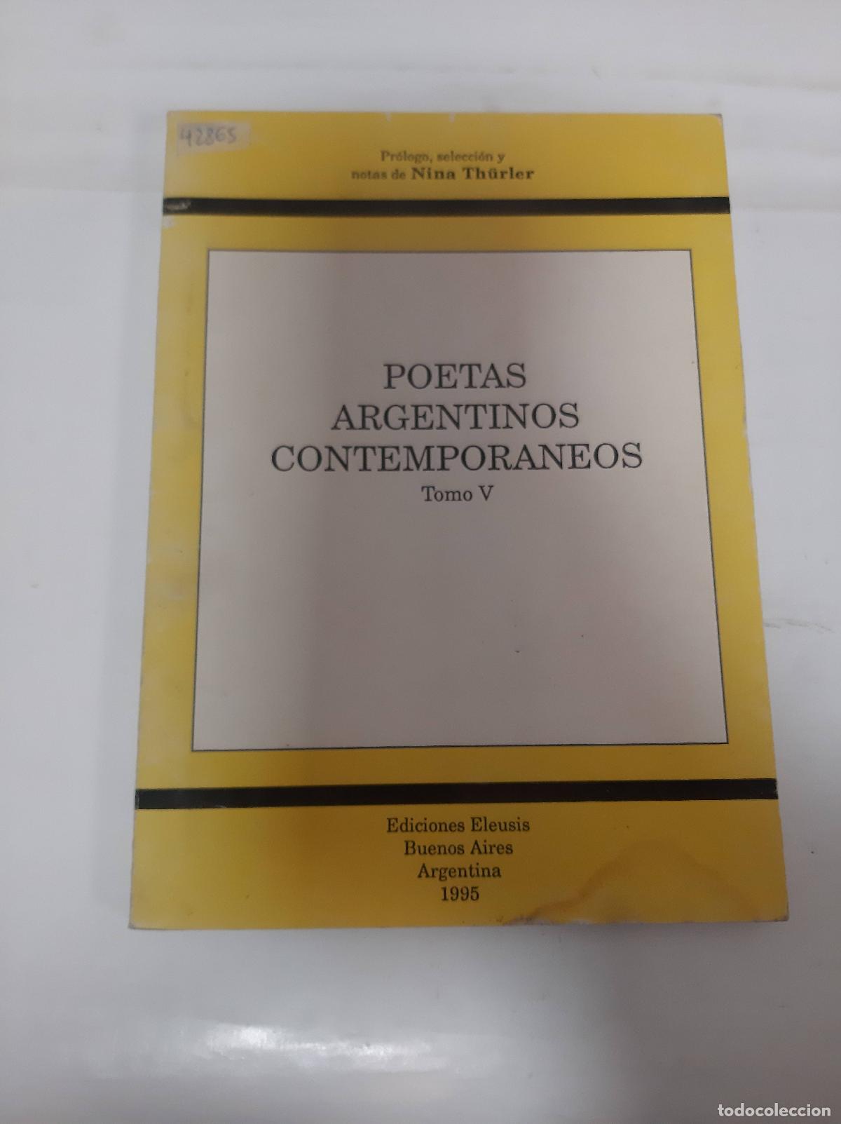 Second hand books: Poetas argentinos contemporaneos Tomo V - Nina Thurler