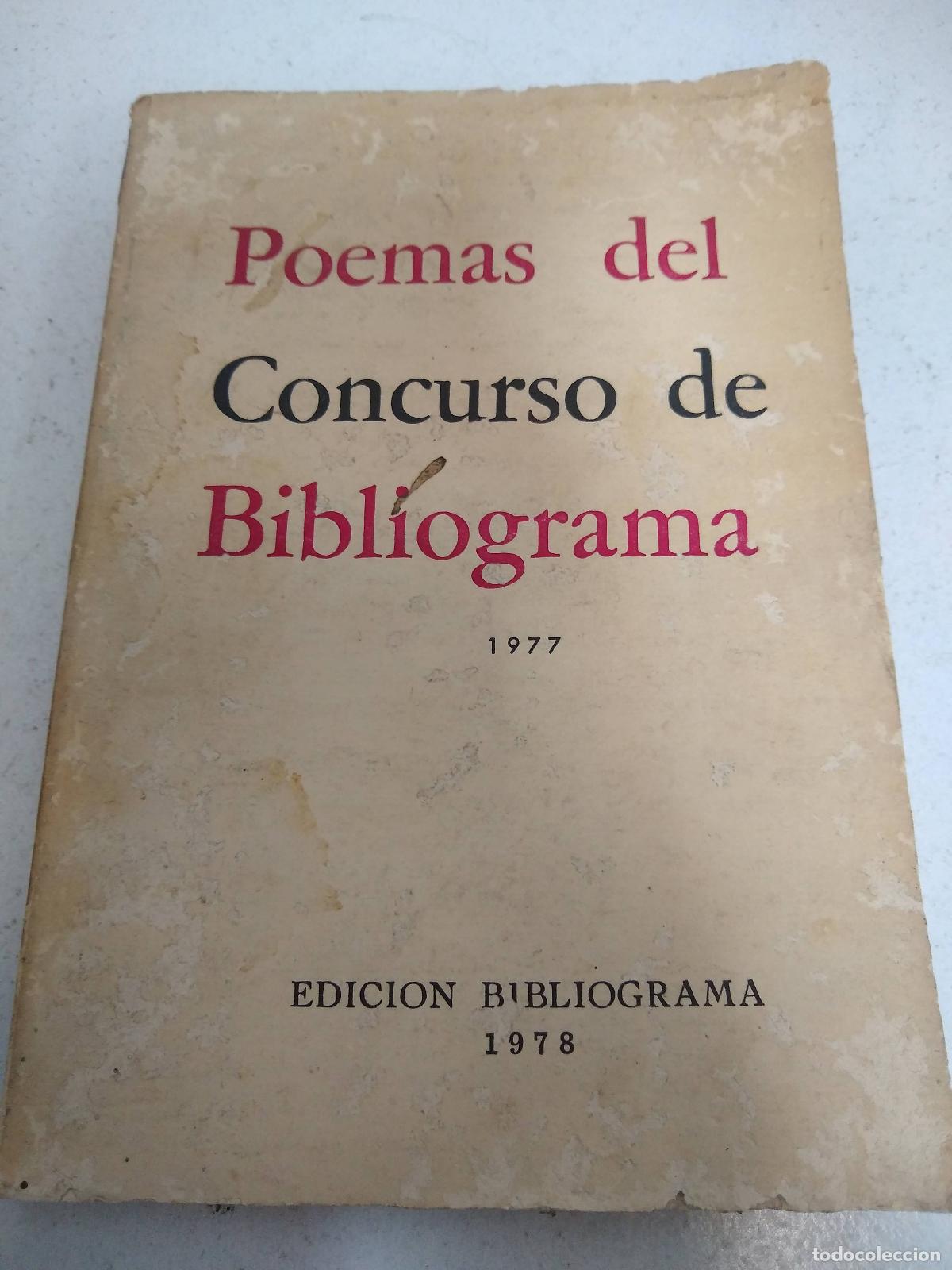 Second hand books: Poemas del concusto de Bibliograma 1977 - Varios autores