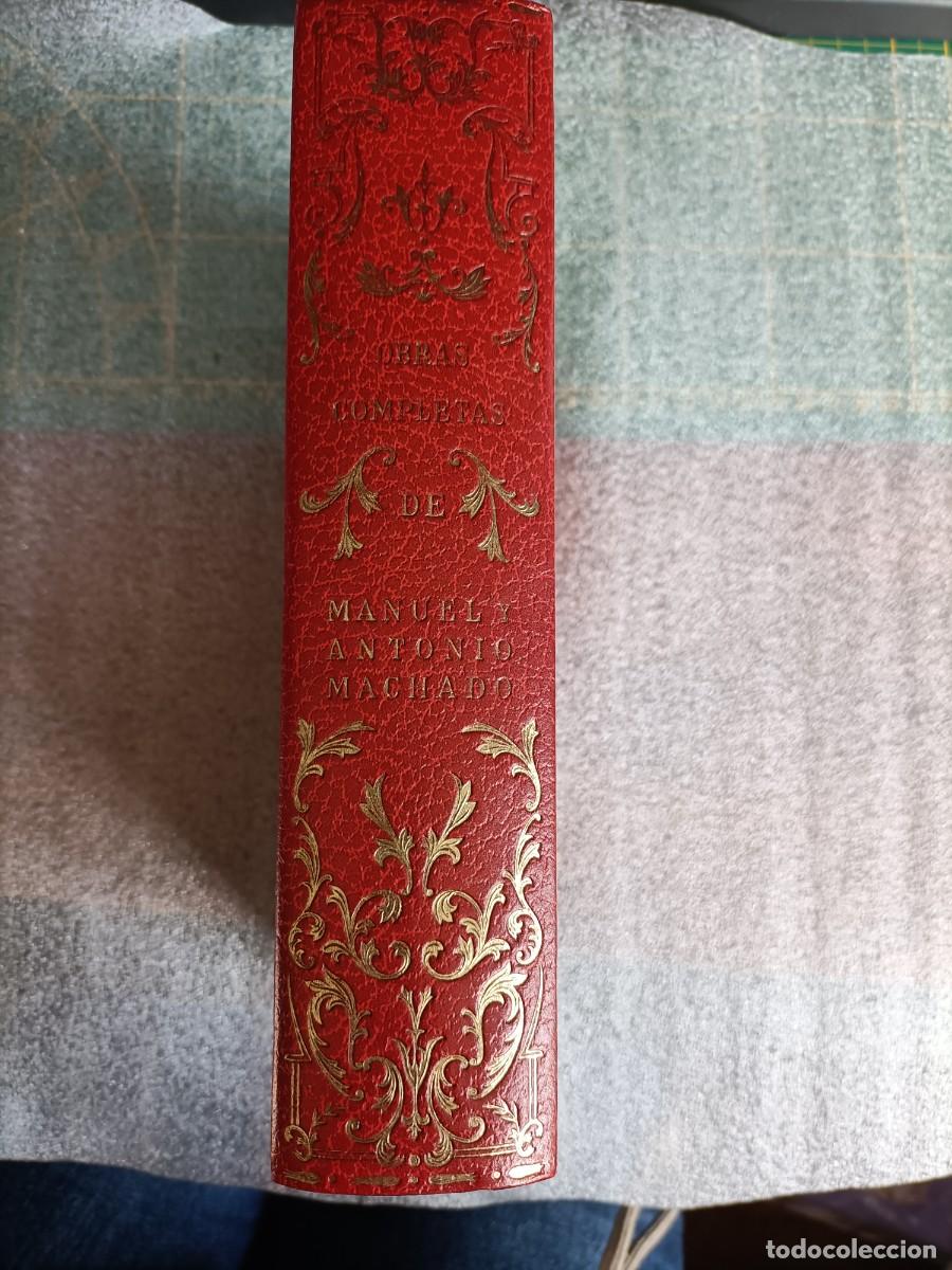 Libros de segunda mano: MACHADO, ANTONIO Y MANUEL. OBRAS COMPLETAS. - ED. PLENITUD. 5&ordf; ED. NUMERADA 1973