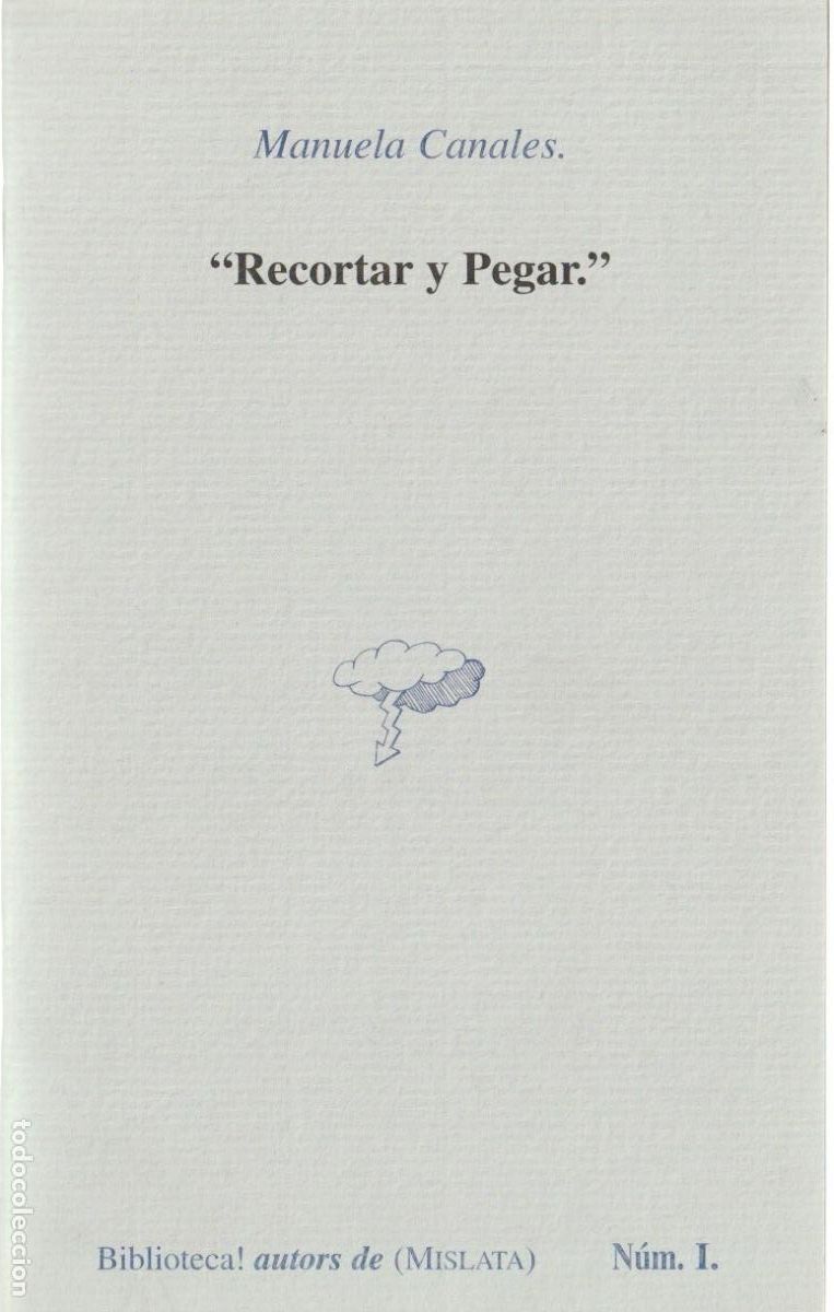 Libros de segunda mano: Recortar y pegar / Manuela Canales; il. Juan Canales * MISLATA *