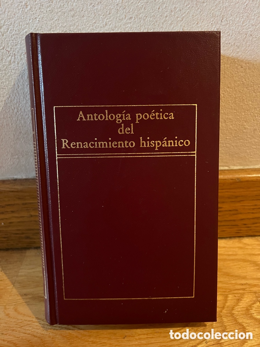 Libros de segunda mano: Antolog&iacute;a po&eacute;tica del Renacimiento hisp&aacute;nico