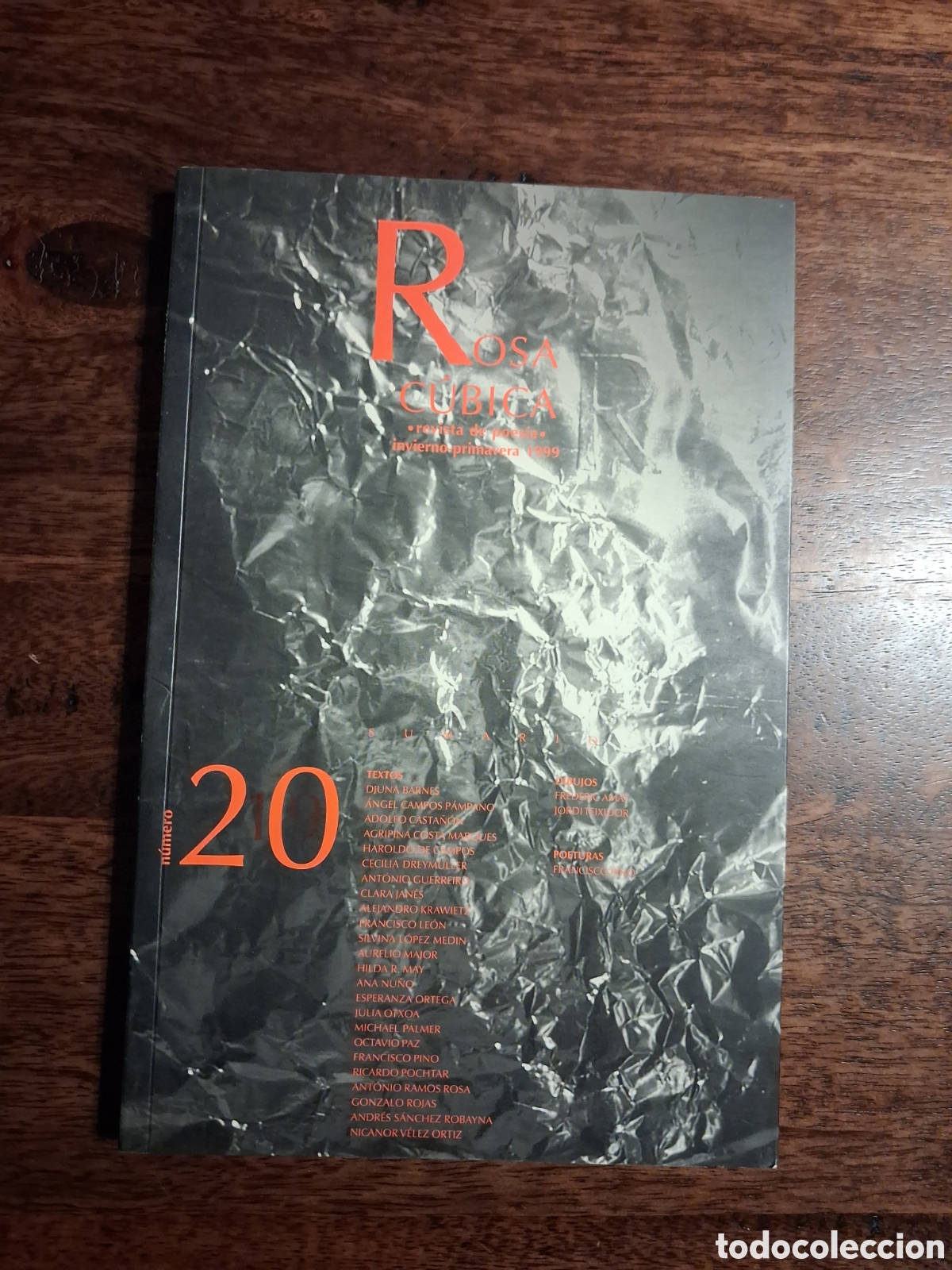 Libros de segunda mano: ROSA CUBICA. REVISTA DE POES&Iacute;A. N&ordm; 19-20 (INVIERNO-PRIMAVERA, 1999)