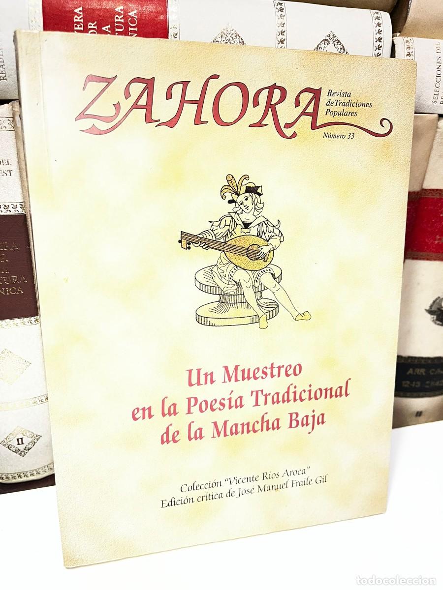 Gebrauchte B&uuml;cher: UN MUESTREO EN LA POES&Iacute;A TRADICIONAL DE LA MANCHA BAJA. Zahora 33. 1993.