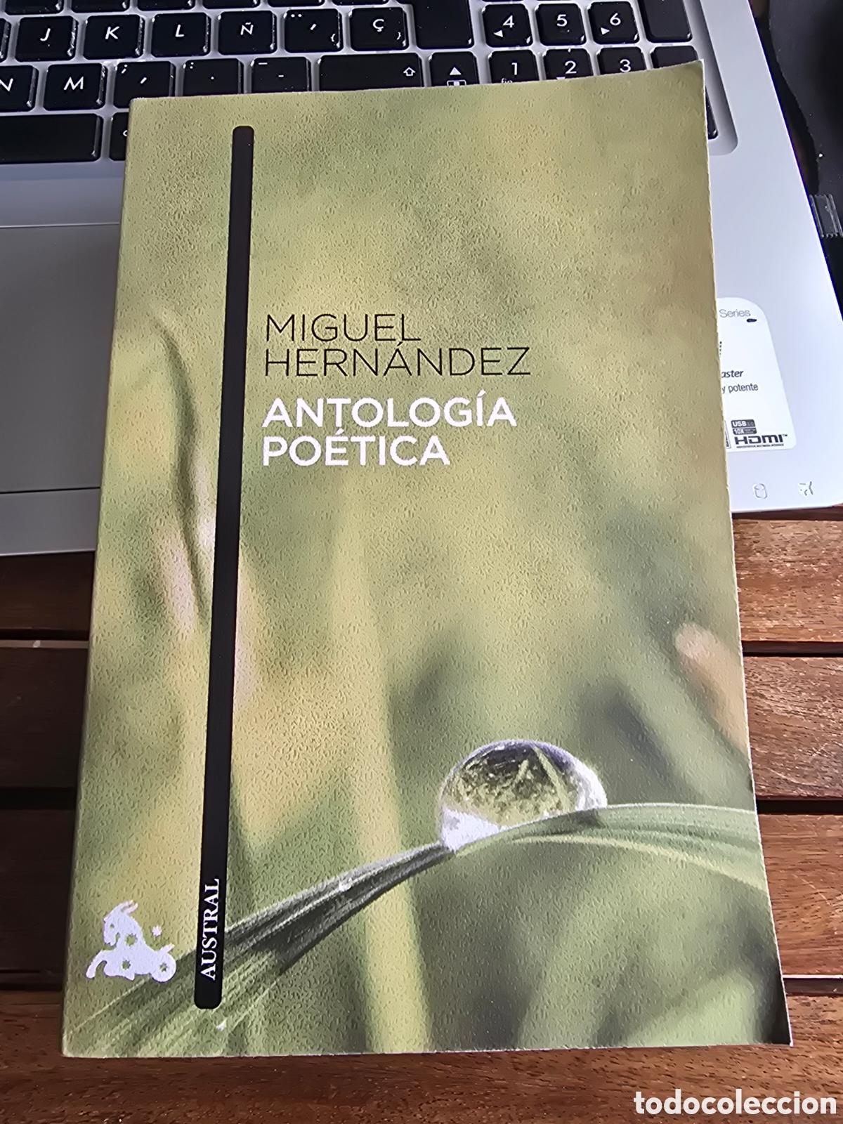 Libros de segunda mano: Antolog&iacute;a po&eacute;tica Miguel Hern&aacute;ndez Editorial ESPASA CALPE 2026 poesia
