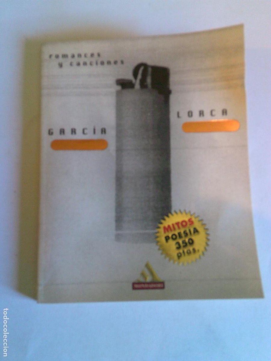 Libros de segunda mano: Romances y canciones Garcia Lorca Mondadori