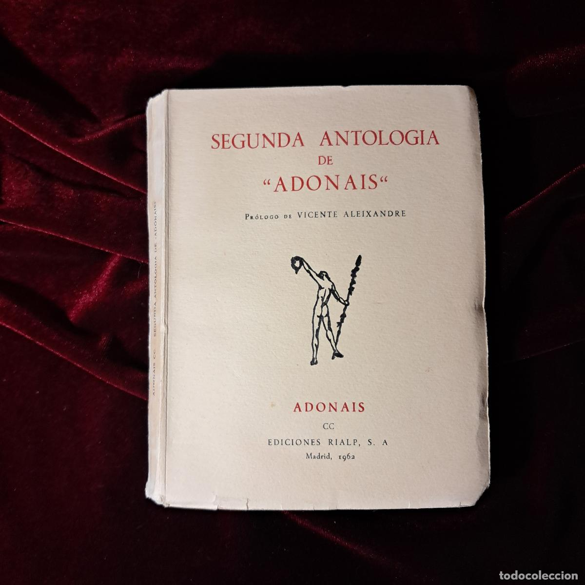 Libros de segunda mano: SEGUNDA ANTOLOG&Iacute;A DE ADONAIS. Rialp Adonais 1962