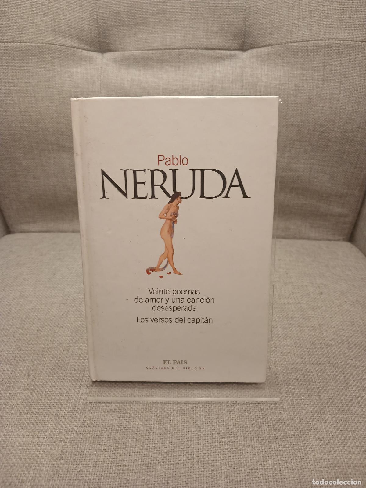Livros em segunda m&atilde;o: Veinte poemas de amor y una canci&oacute;n desesperada Los versos del capit&aacute;n - Pablo Neruda