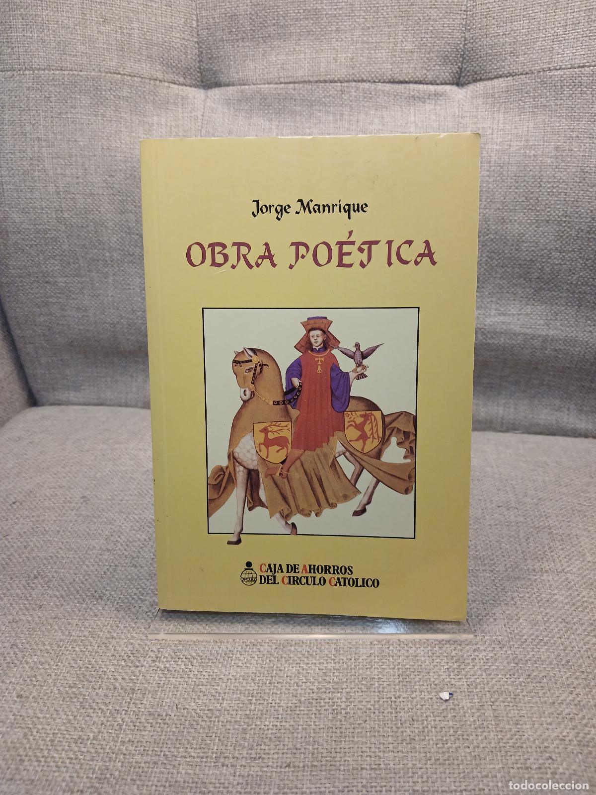 Livres d'occasion: Obra po&eacute;tica - Jorge Manrique
