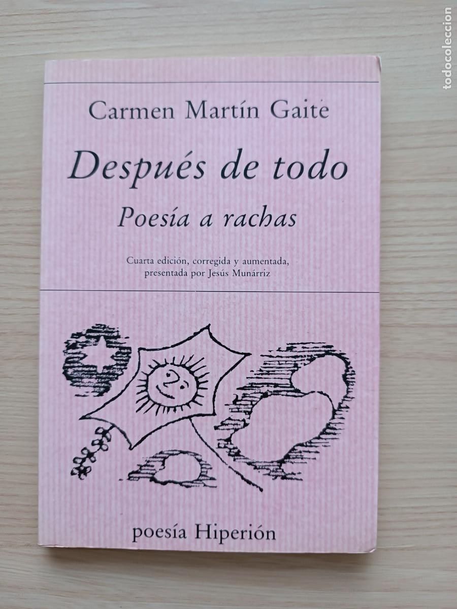 Libros de segunda mano: Despu&eacute;s de todo. Poes&iacute;a a rachas - Carmen Mart&iacute;n Gaite. Hiperi&oacute;n