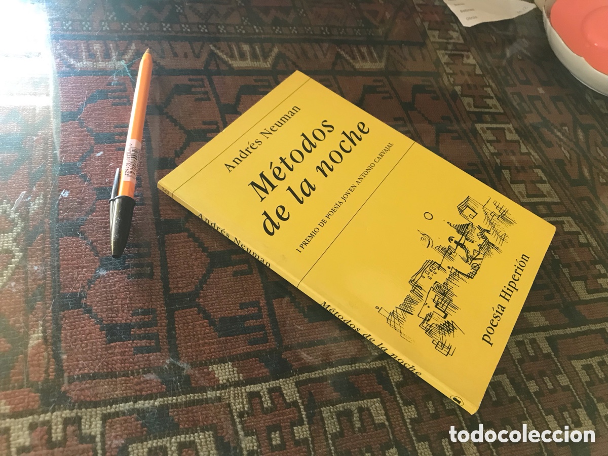 Libros de segunda mano: M&eacute;todos de la noche. Andr&eacute;s Neuman. Poes&iacute;a Hiperi&oacute;n n&ordm; 343